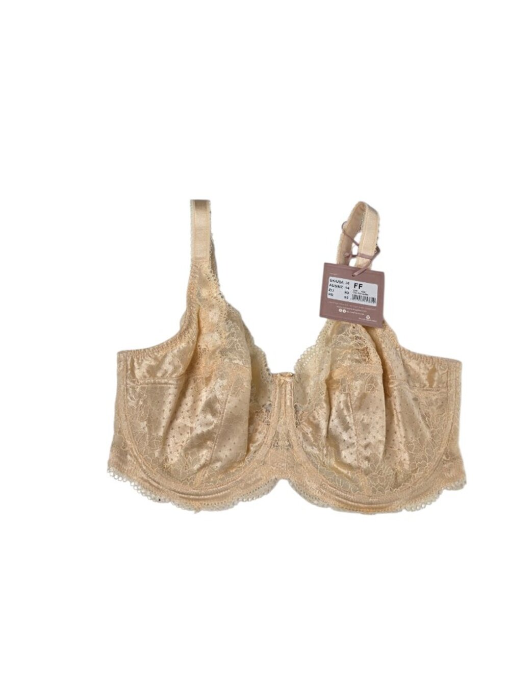 Panache Clara Full Cup Bra in Chai, Unpadded, Underwired, Size 36FF